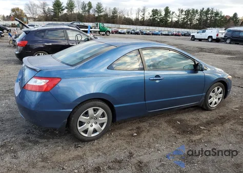 2008 Honda Civic Lx из США, поврежденный, VIN 2HGFG126X8H520633